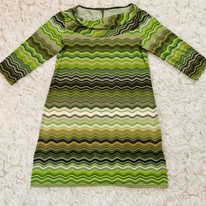 Marina Boat Neck Shift Dress